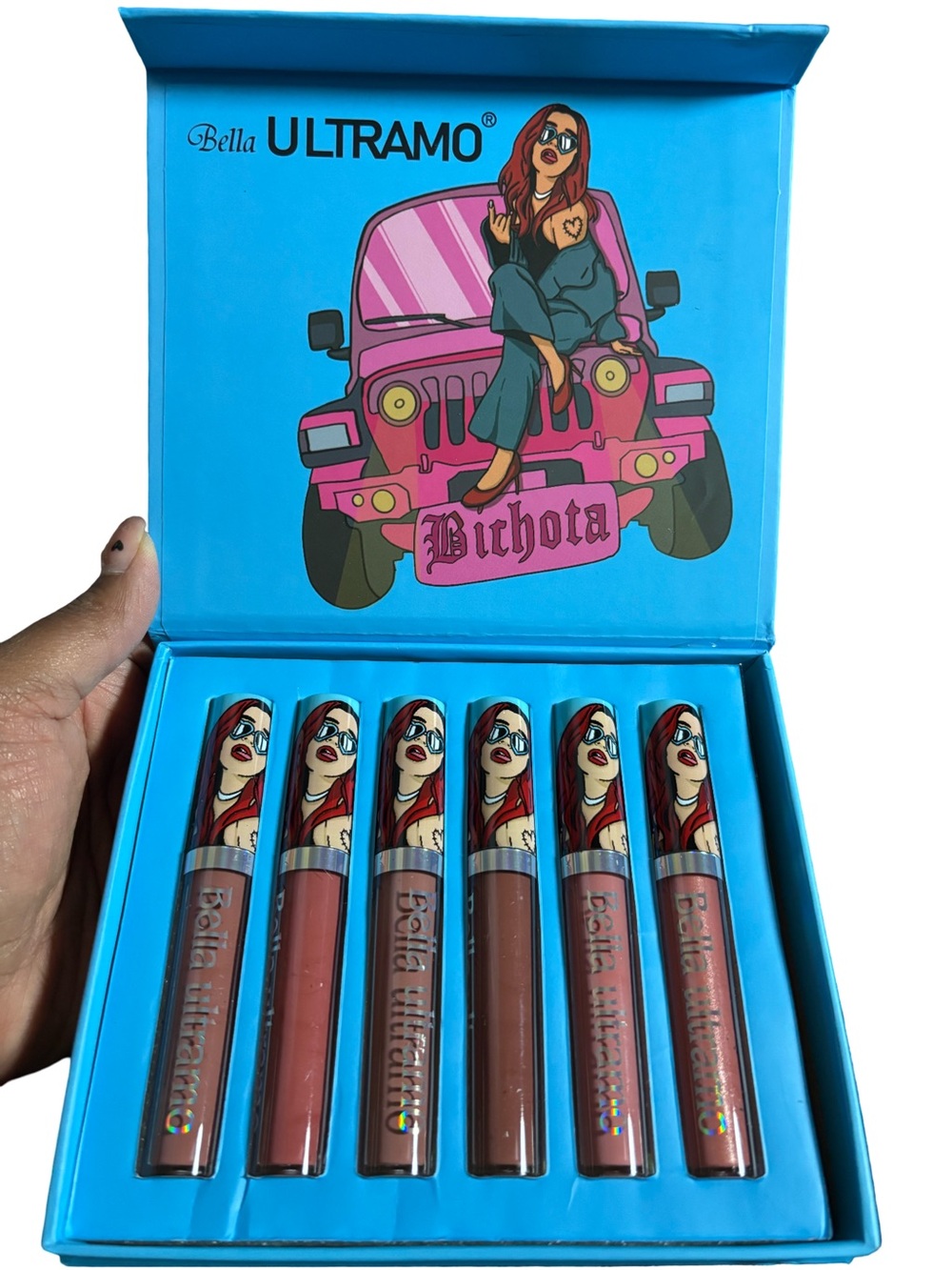 Bella Ultramo Karol G Lipstick Set - Pink/Brown Shades